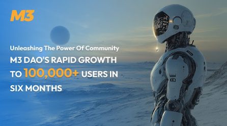 Unleashing the Power of Community: M3 DAO’s Rapid Growth to 100,000+ Users in Six Months