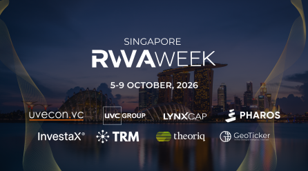 RWA WEEK Singapore Announces New Wave of Institutional Speakers as October Event Draws Closer